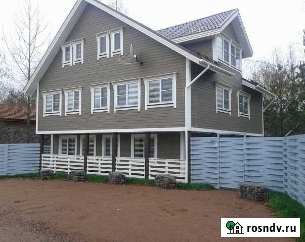 Коттедж 219 м² на участке 12 сот. на продажу в Рощино Ленинградской области Рощино - изображение 1