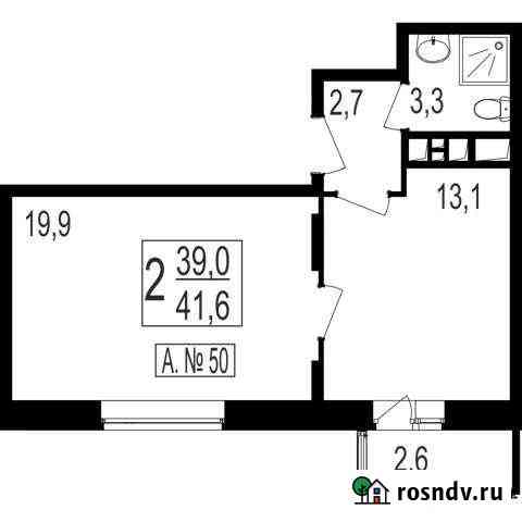 1-комнатная квартира, 39 м², 7/7 эт. на продажу в Мытищах Мытищи