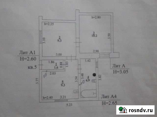 2-комнатная квартира, 35 м², 1/1 эт. на продажу во Льве Толстом Лев Толстой - изображение 1