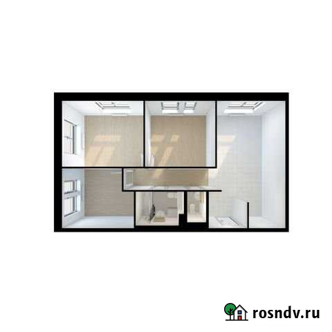 3-комнатная квартира, 68.5 м², 7/15 эт. на продажу в Котельниках Котельники - изображение 1