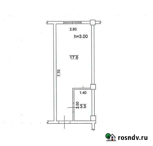 1-комнатная квартира, 21 м², 1/8 эт. на продажу в Сочи Сочи - изображение 1