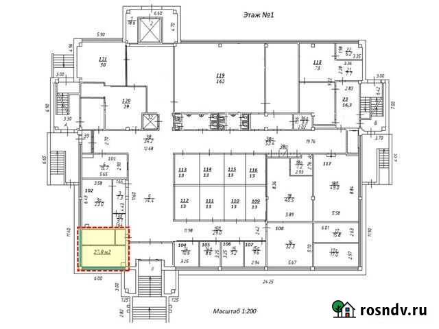 Помещение в центральном вестибюле бц, 27 кв.м. Москва - изображение 1