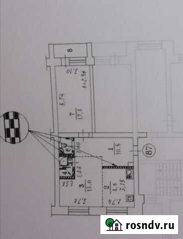 2-комнатная квартира, 53 м², 5/6 эт. на продажу в Омске Омск - изображение 1
