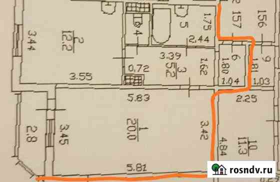 1-комнатная квартира, 45 м², 3/10 эт. на продажу в Санкт-Петербурге Санкт-Петербург