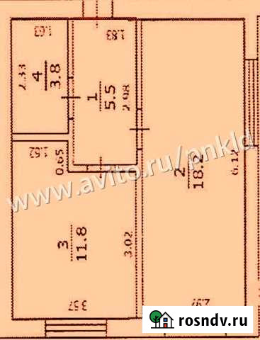 1-комнатная квартира, 39.3 м², 1/4 эт. на продажу в Светлогорске Светлогорск - изображение 1