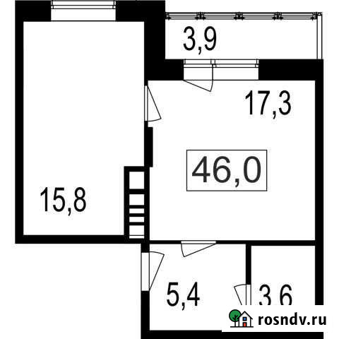 2-комнатная квартира, 42.1 м², 6/7 эт. на продажу в Мытищах Мытищи - изображение 1