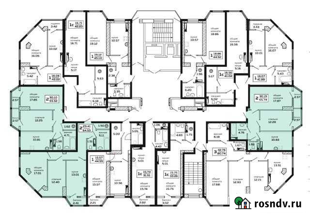 2-комнатная квартира, 55.5 м², 11/16 эт. на продажу в Севастополе Севастополь - изображение 1