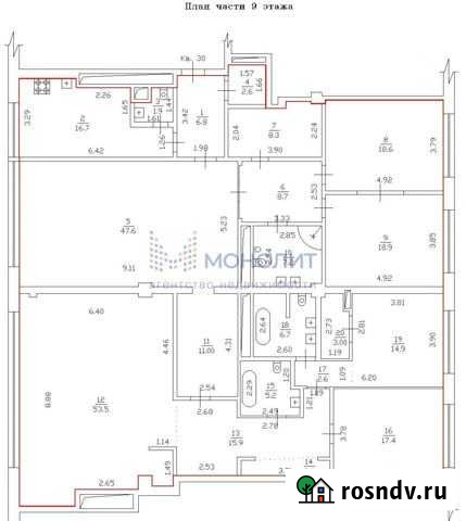 9-комнатная квартира, 370 м², 9/9 эт. на продажу в Нижнем Новгороде Нижний Новгород - изображение 1