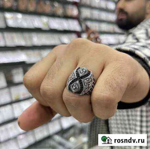 Мужская печатка серебро Махачкала