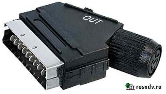 Переходник 6 pin (DIN 45322) мама - scart (папа) Железногорск