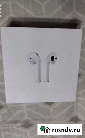 Беспроводные наушники apple airpods новые Печора - изображение 1