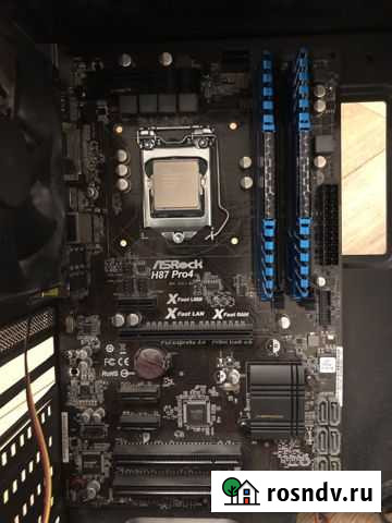 Intel core i5 4570 + ASRock H87 Pro4 + ddr3 8x2 (1 Рязань - изображение 1