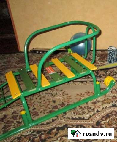 Санки Nika Тимка 5 Комфорт, съемная ручка Иваново - изображение 1