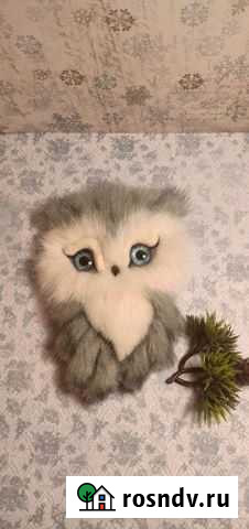 Брошки из шерсти и меха ручной работы Киров - изображение 1