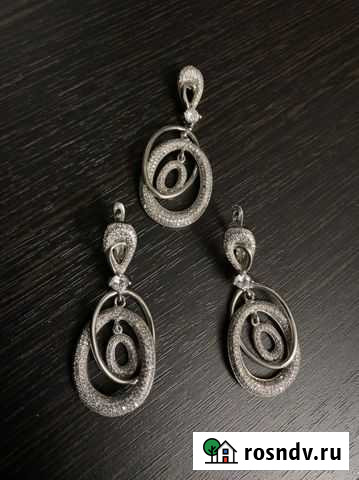 Серьги серебро Кизилюрт - изображение 1