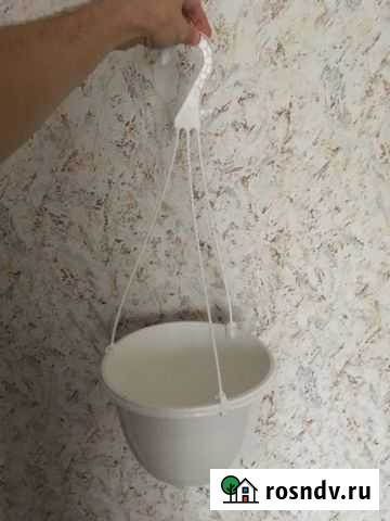 Горшок кашпо подвесной Рыбинск - изображение 1