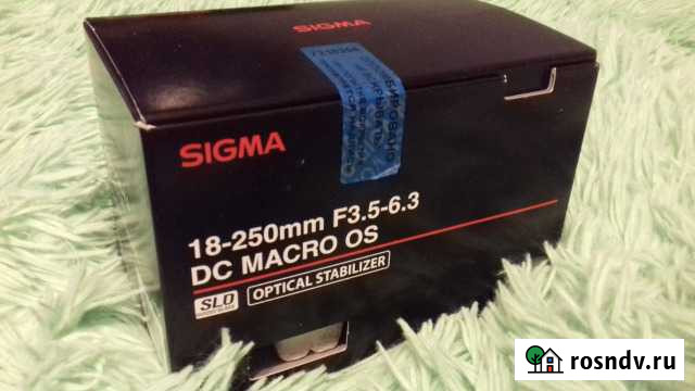 Объектив Sigma AF 18-250mm f/3.5-6.3 DC OS HSM Mac Октябрьский - изображение 1