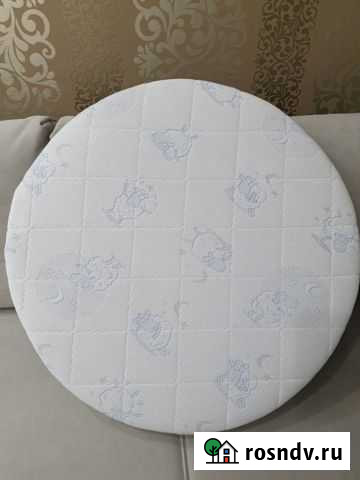 Круглый матрасик на детскую кровать Йошкар-Ола - изображение 1