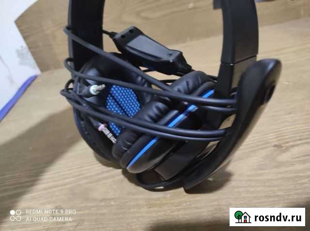Игровые наушники с микрофоном Кумертау - изображение 1