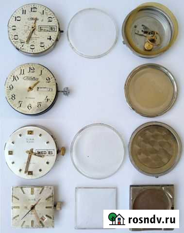 Циферблаты с механизмами от часов Слава Ишимбай - изображение 1