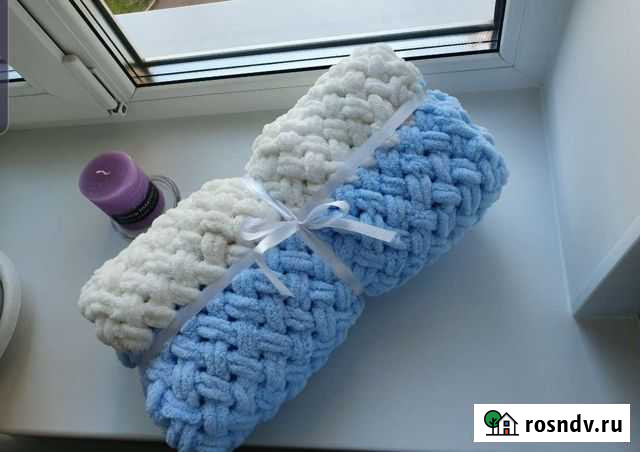 Плед детский вязаный Пенза - изображение 1