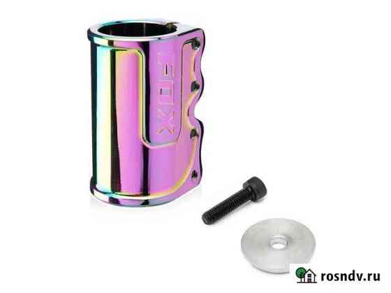 Хомут Fox F01 SCS 34.9mm, 4 bolt rainbow Вологда