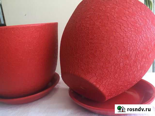 Один новый глиняный для комнатных цветов Майкоп - изображение 1