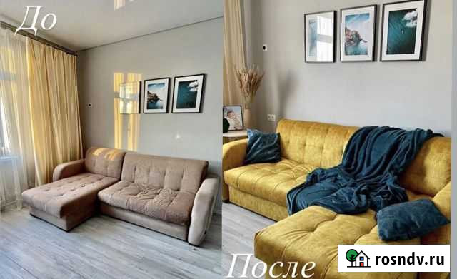 Перетяжка мебели, обивка, ремонт мебели Калуга - изображение 1