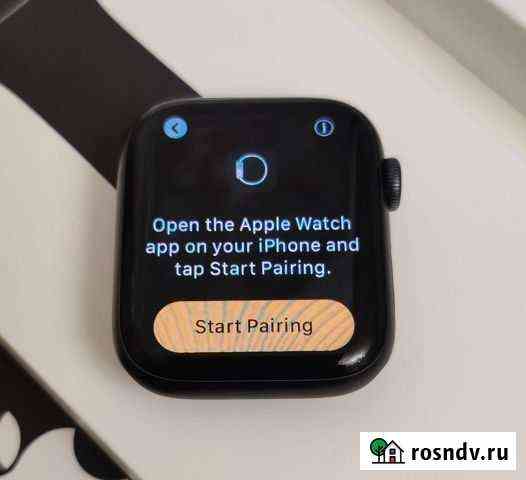 Часы оригинал Apple Watch 6 44mm Space Gray Грозный