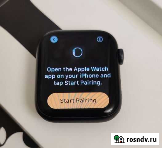 Часы оригинал Apple Watch 6 44mm Space Gray Грозный - изображение 1