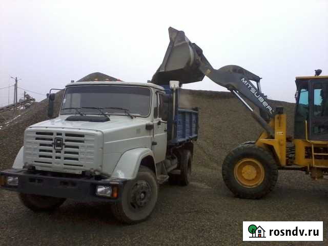 Доставка щебня, песка, гравия, отсева, булыги Майкоп - изображение 1