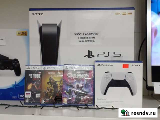 Sony PS5 геймпад новый/магазин Арбат Энгельс - изображение 1