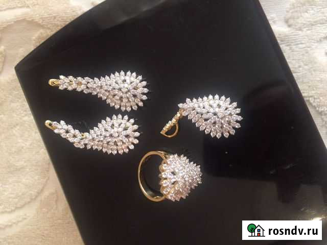 Серебряный комплект Орджоникидзевская - изображение 1