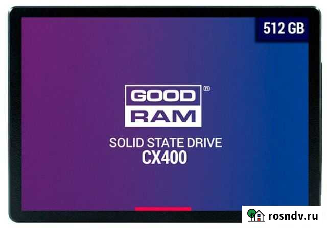 SSD-накопитель 512Gb Goodram CX400 2.5 sata3 Калининград - изображение 1