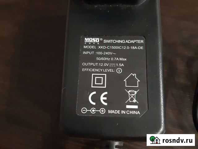 Блок питания новый 12в 1.5а Тольятти - изображение 1