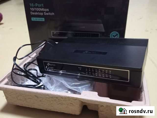 Коммутатор tp-link 16 port Тихвин - изображение 1