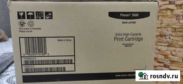 Картридж 106R01372 для принтера Paser3600 Камышин - изображение 1