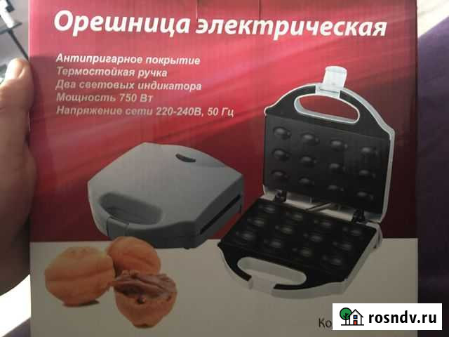 Электрическая вафельница (орешница ) Грибановский - изображение 1