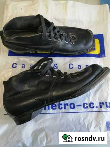 Ботинки лыжные кожа 43 Оренбург - изображение 1