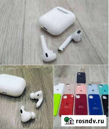 Беспроводные наушники apple airpods Октябрьский - изображение 1