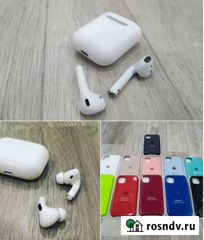 Беспроводные наушники apple airpods Октябрьский - изображение 1