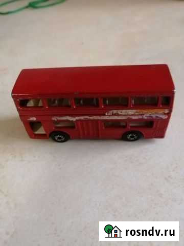 Игрушка автобус коллекционная. из серии matchbox Сыктывкар - изображение 1