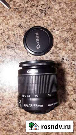 Объектив Canon EF-S 18-55mm f/3.5-5.6 IS II Северодвинск - изображение 1