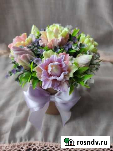 Букет из мыла. Ручная работа Липецк - изображение 1