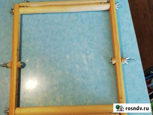 Рама для вышивания, дерево, с отверстиями Ангарск - изображение 1