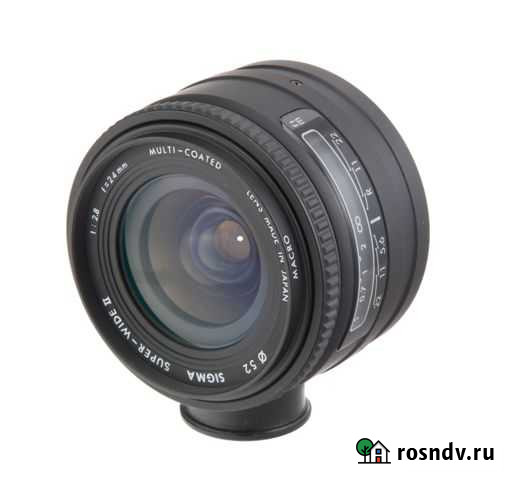 Объектив Sigma 24mm f:2.8 AF Minolta суперширокий Таганрог - изображение 1
