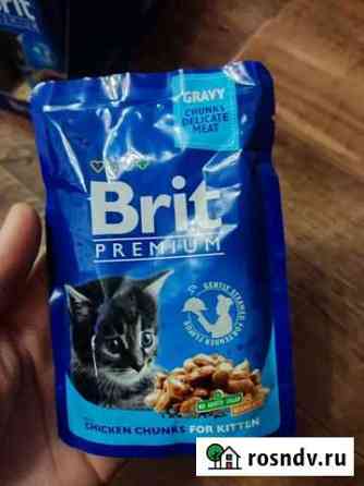 Корм для котят brit premium royal canin kitten Курган