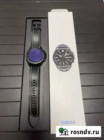 Смарт-часы Samsung Galaxy Watch 3 45mm Black Йошкар-Ола - изображение 1