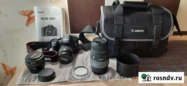 Зеркальный фотоаппарат canon d500 Уссурийск - изображение 1
