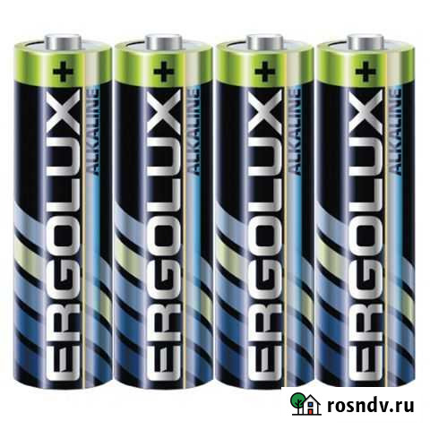 Батарейка Ergolux LR03 Alkaline BL-4 Симферополь - изображение 1